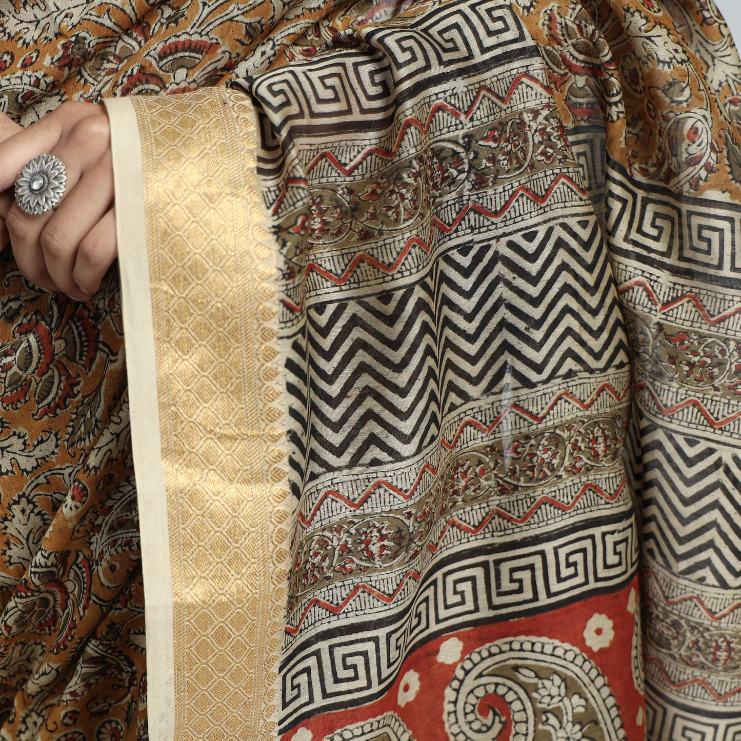 kalamkari Saree
