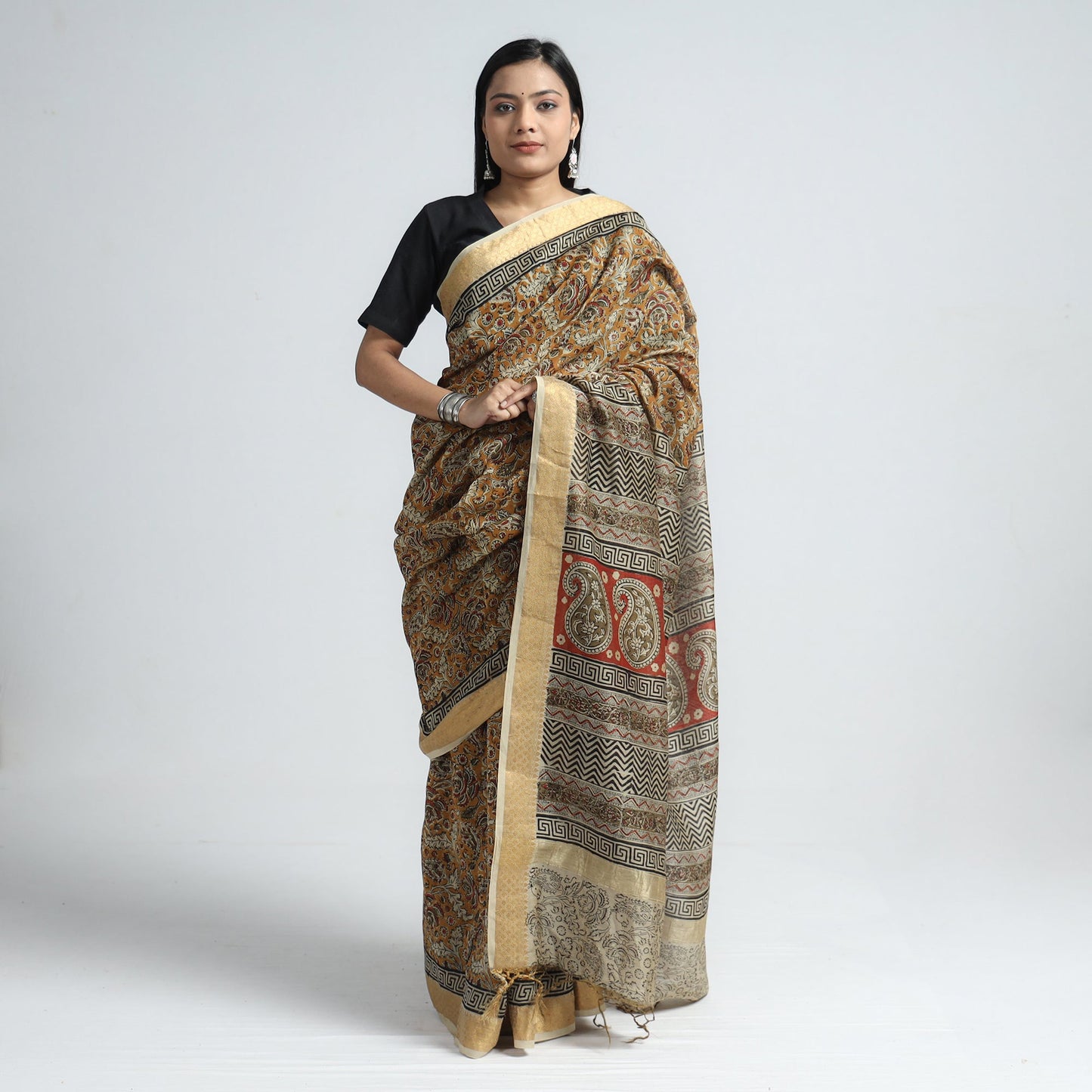 kalamkari Saree