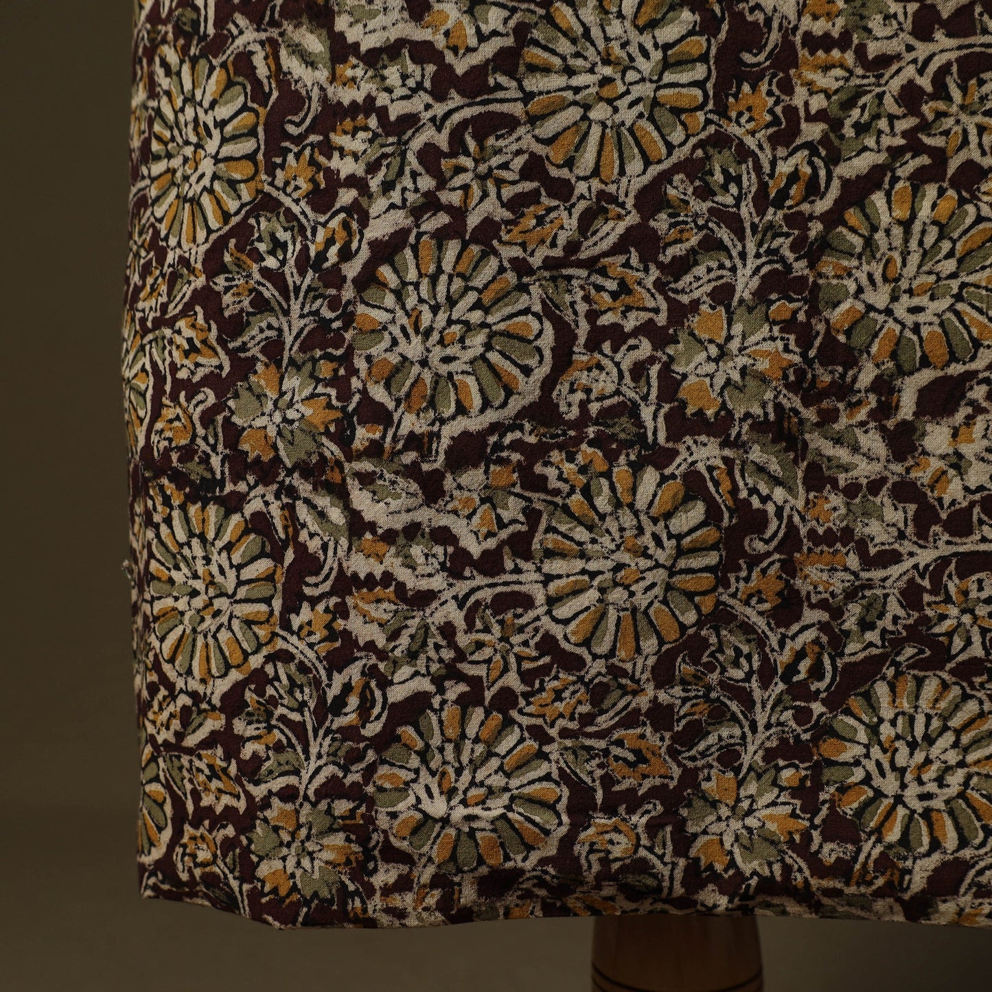 Pedana hand block print natural dyed cotton kalamkari 2pc