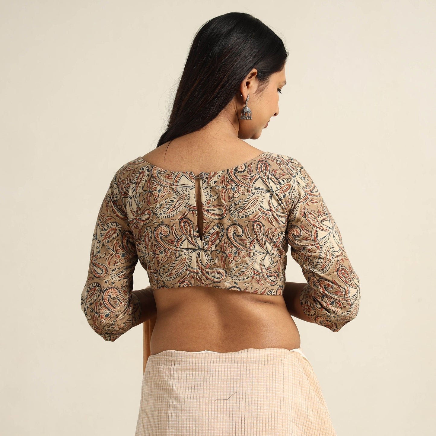Kalamkari Stitched Blouse