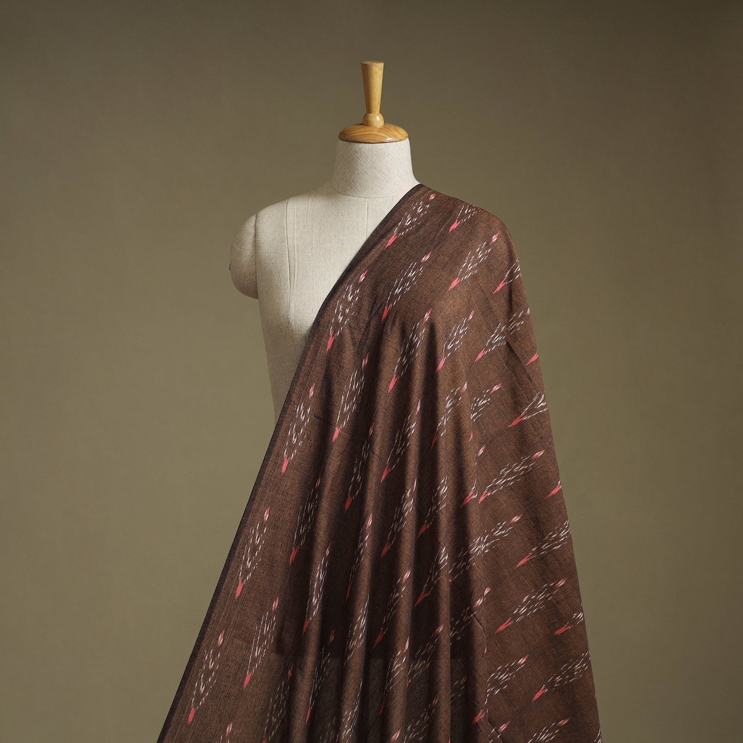Pochampally ikat cotton fabric 18 - handcrafted
