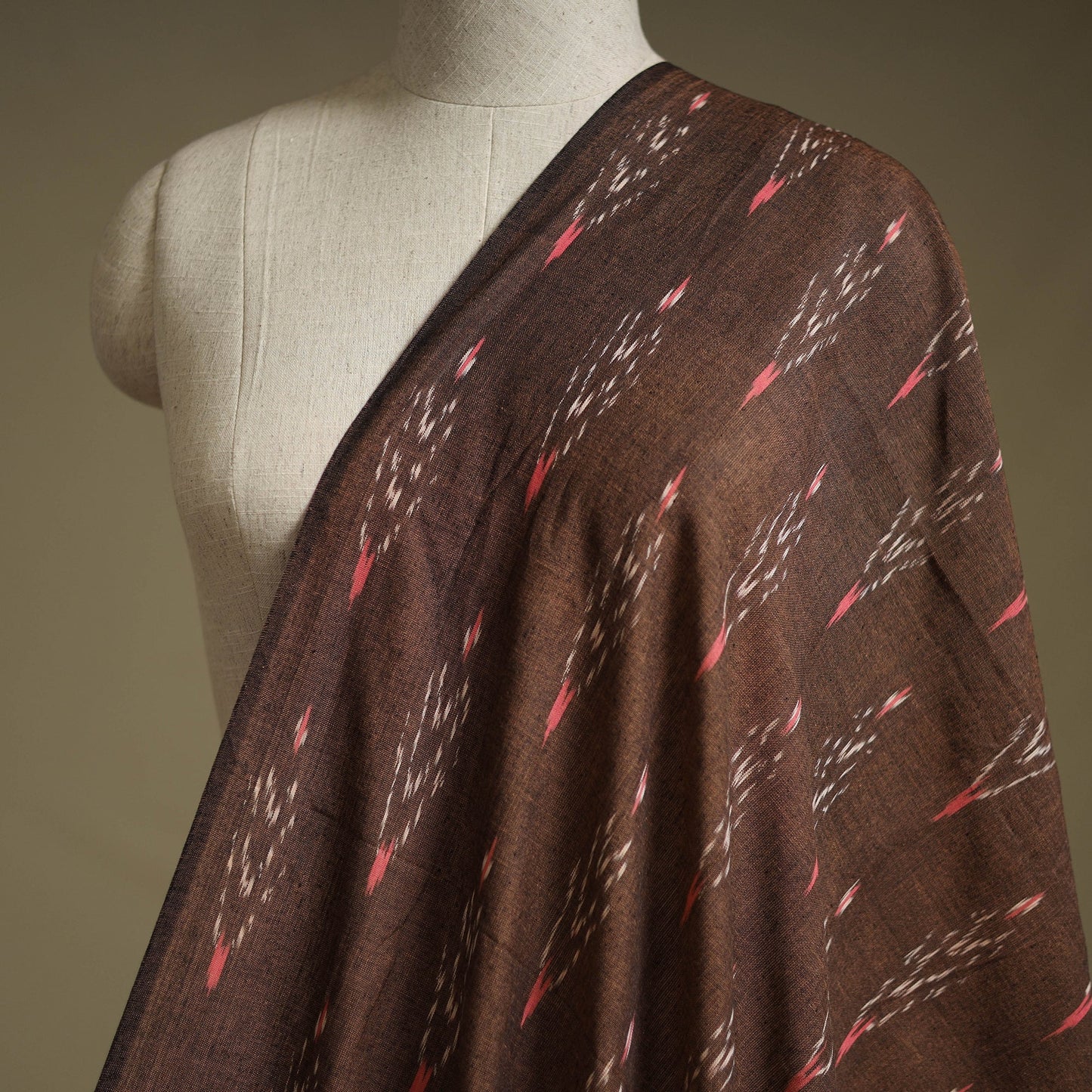 Pochampally ikat cotton fabric 18 - handcrafted