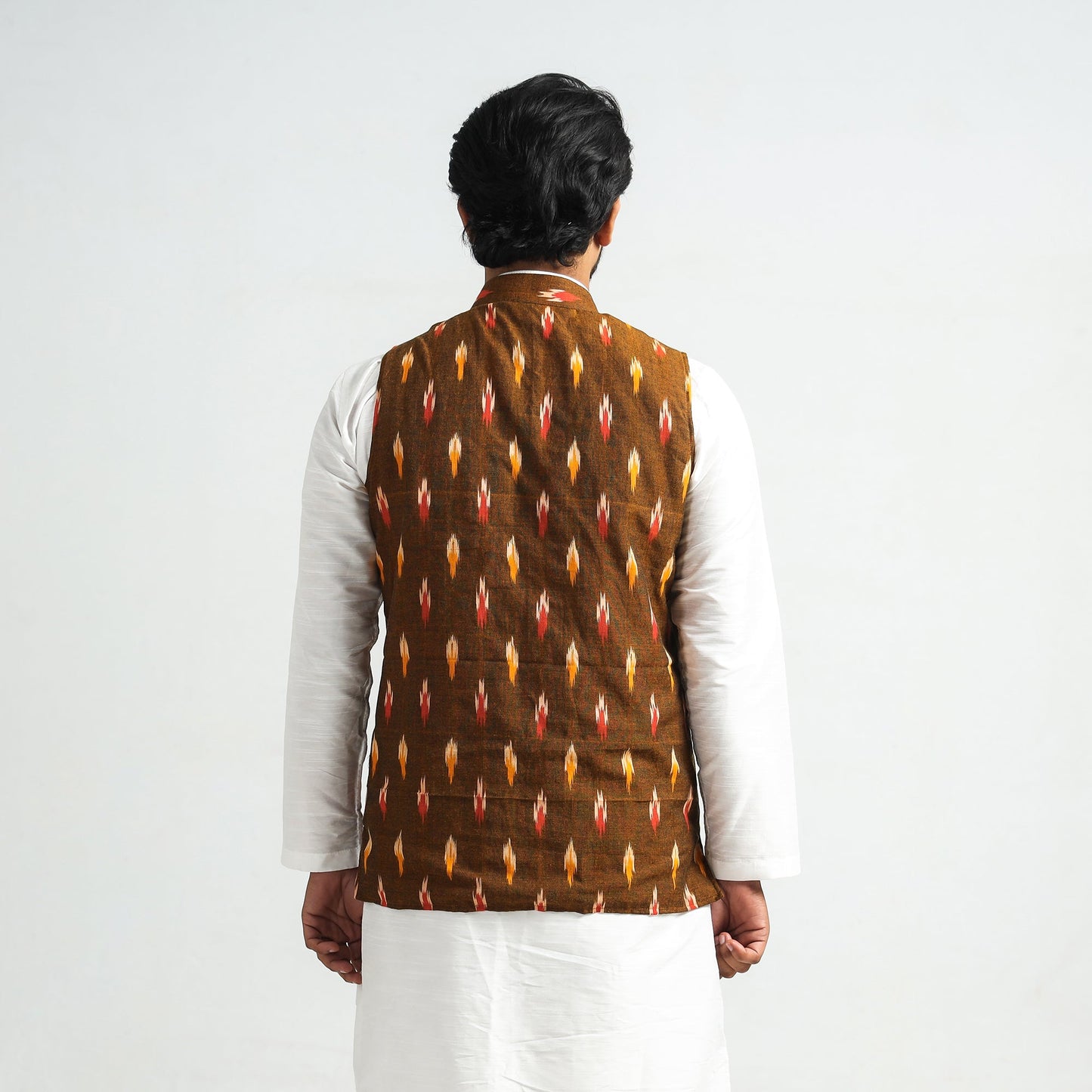 Pochampally Ikat Nehru Jacket