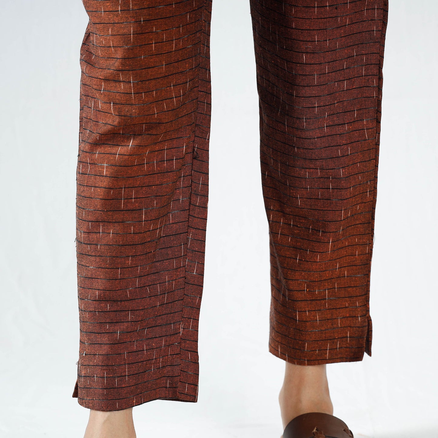 Pochampally Ikat Cotton Tapered Pant for Women Online at iTokri.com