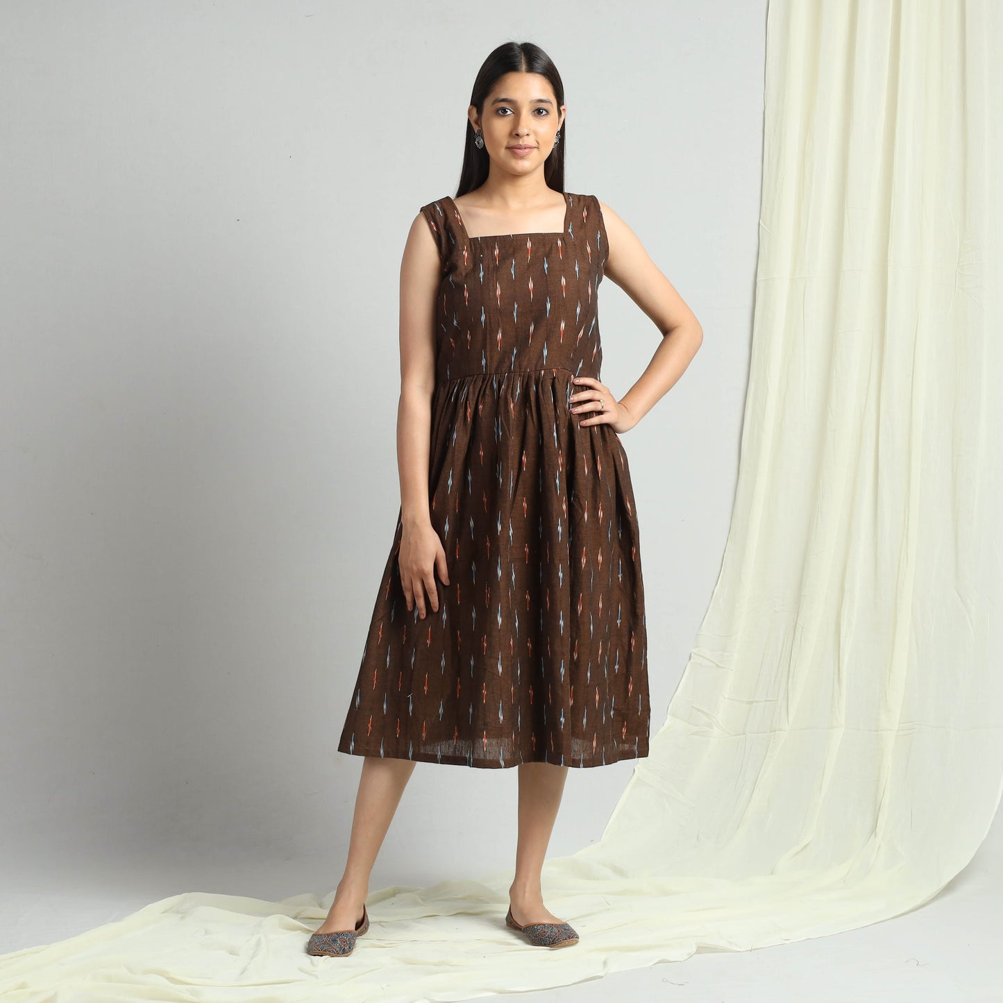 pochampally ikat dress