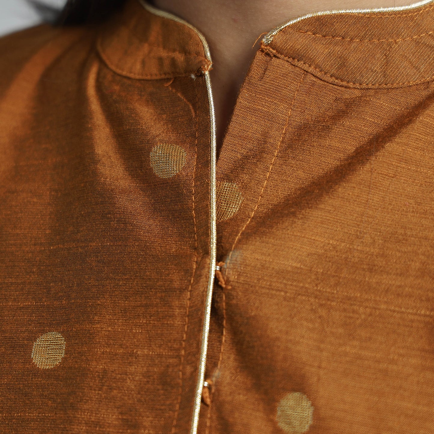 Silk Stitched Blouse