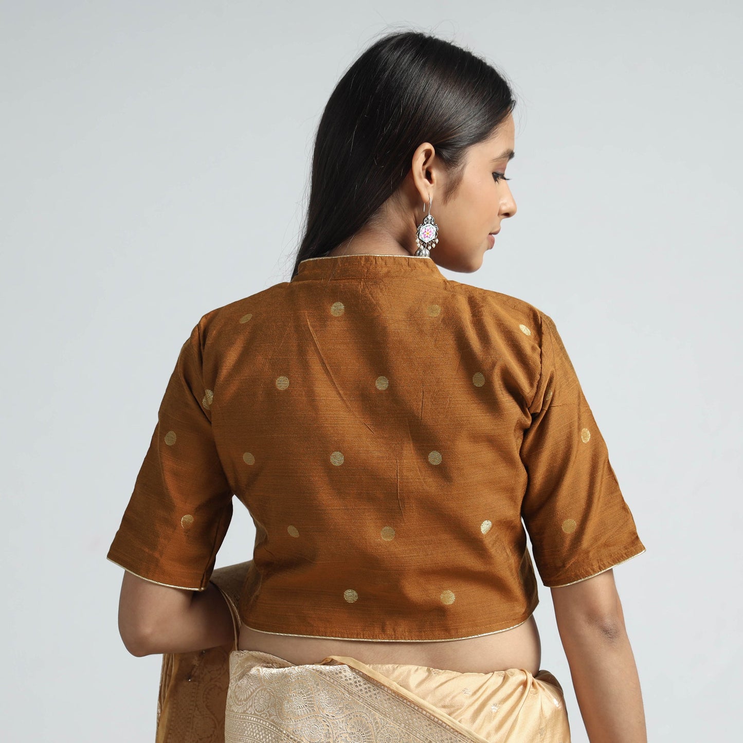 Silk Stitched Blouse