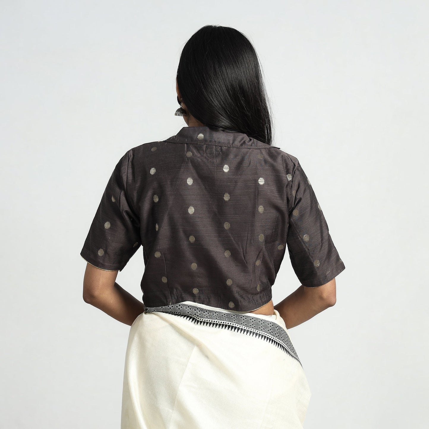 Silk Stitched Blouse
