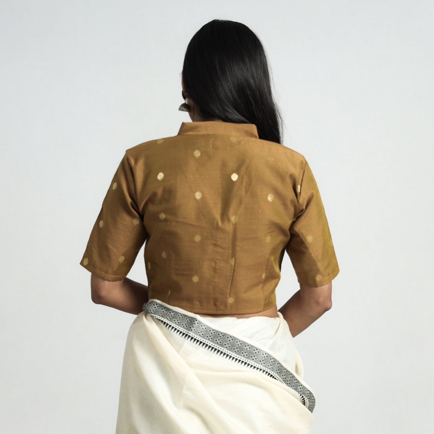 Silk Stitched Blouse