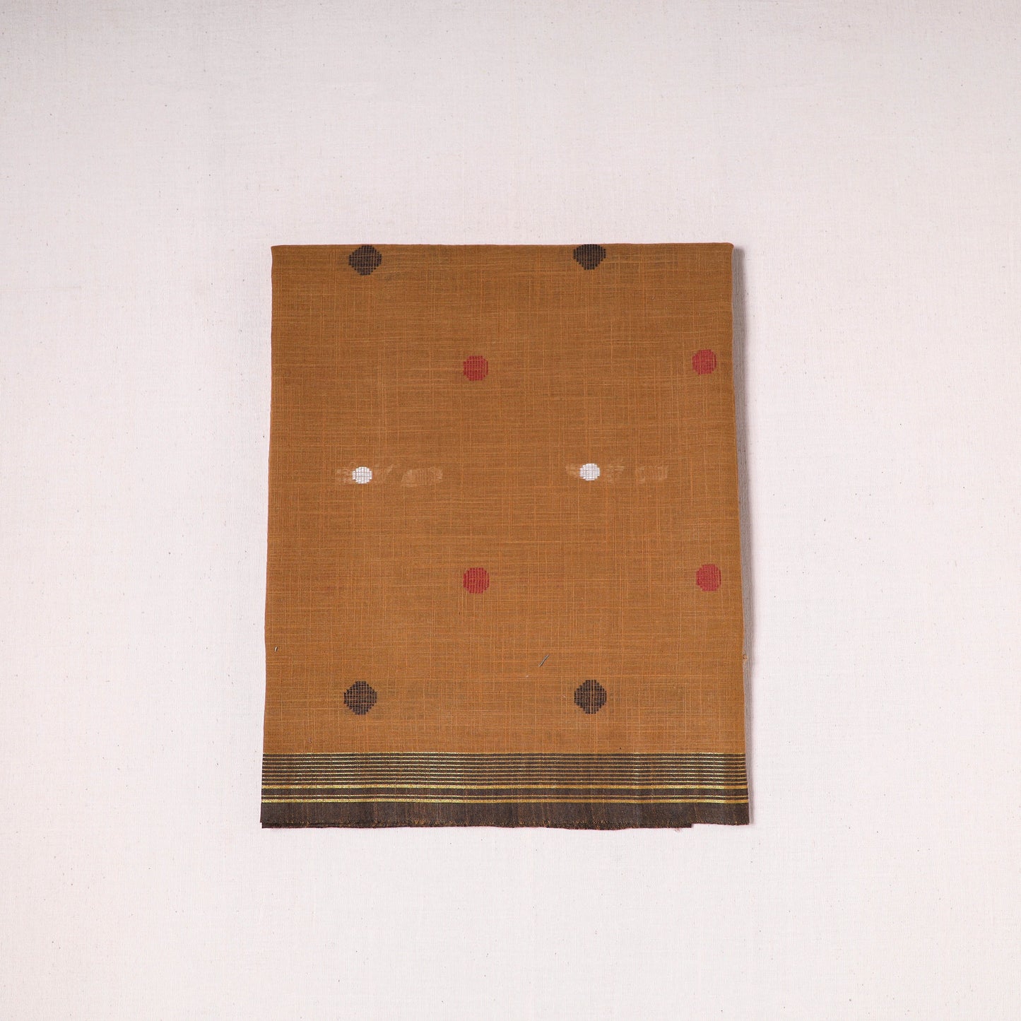 Prewashed cotton jacquard precut fabric 03 - handcrafted