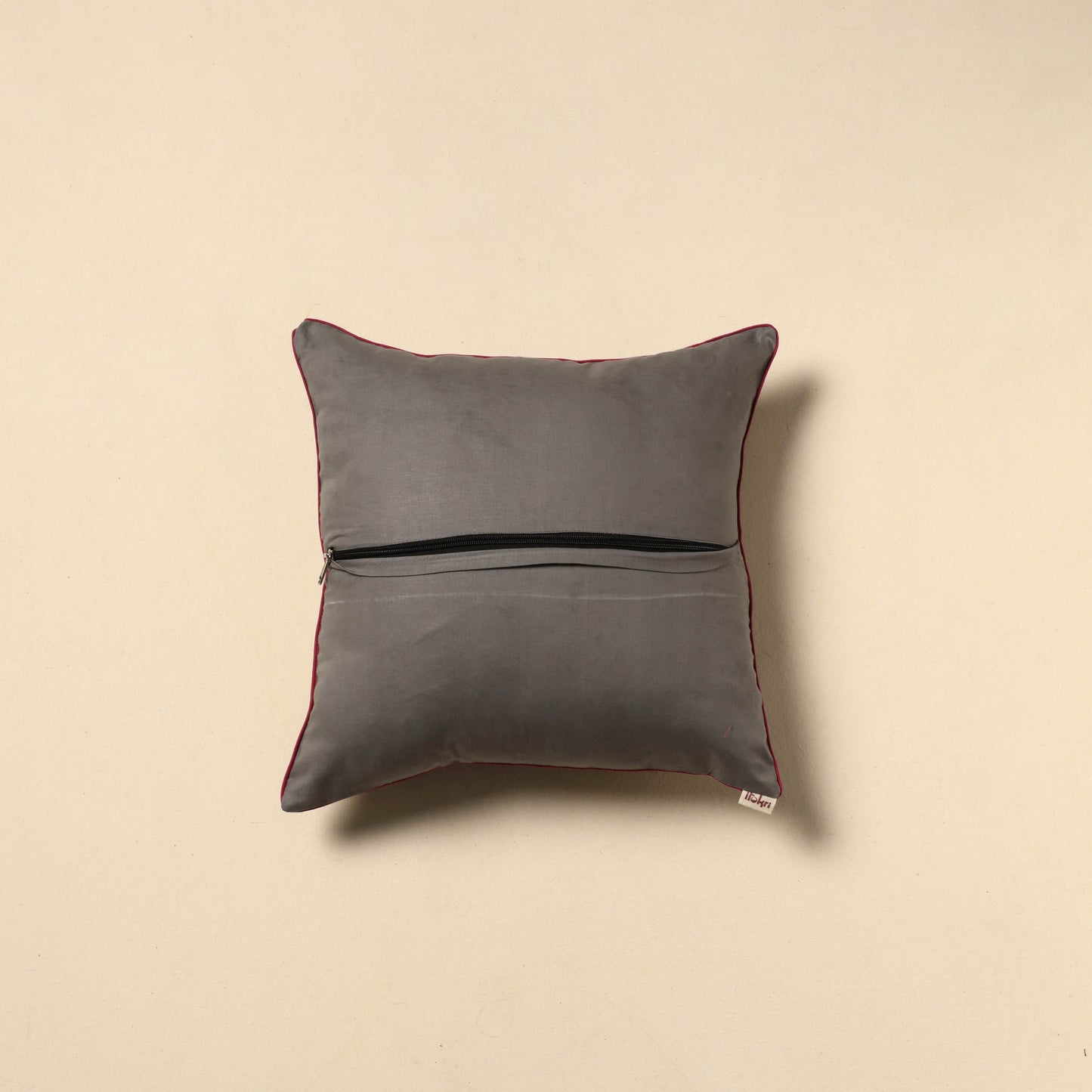 Kalamkari cushion cover 50 - handcrafted