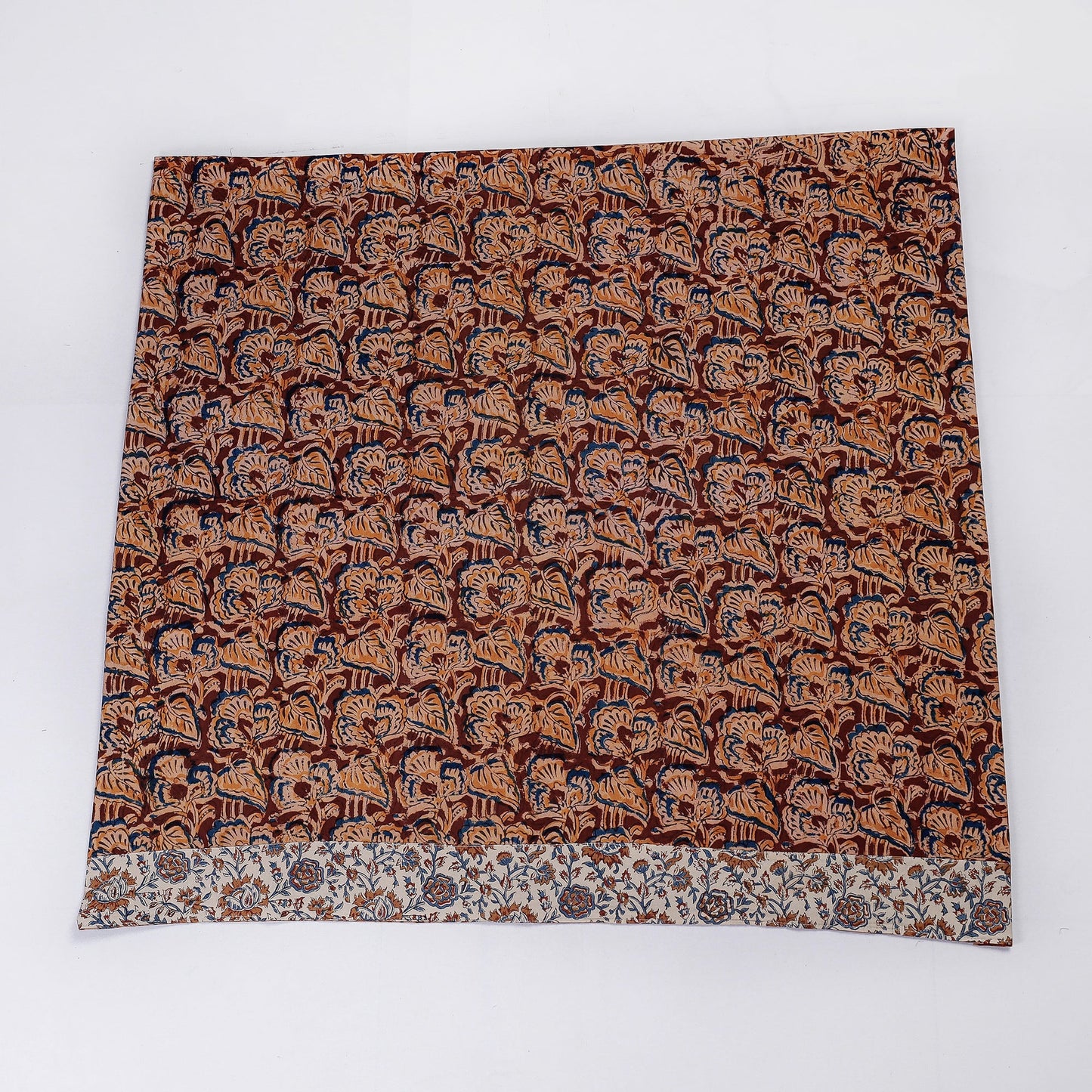 Buy Rangoli Kalamkari Block Printed Cotton Blouse Piece