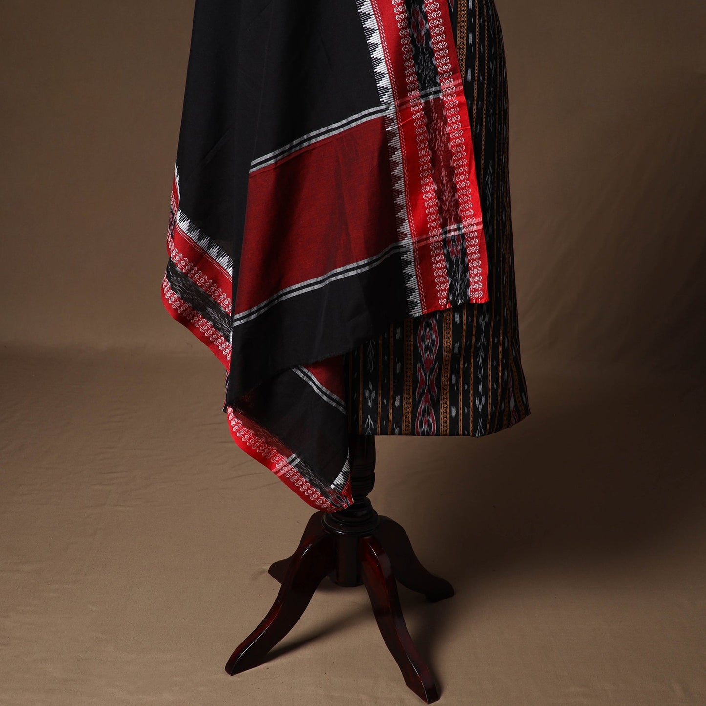 Sambalpuri ikat handloom cotton 2pc unstitched dress