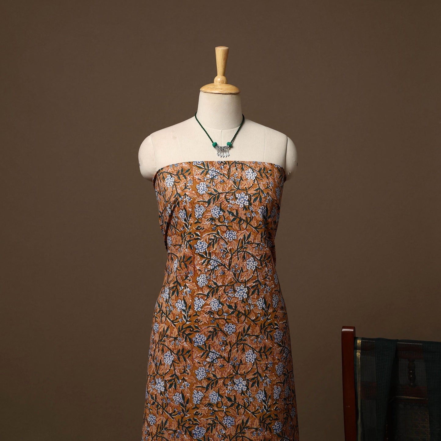 Sanganeri cotton 2pc unstitched dress material