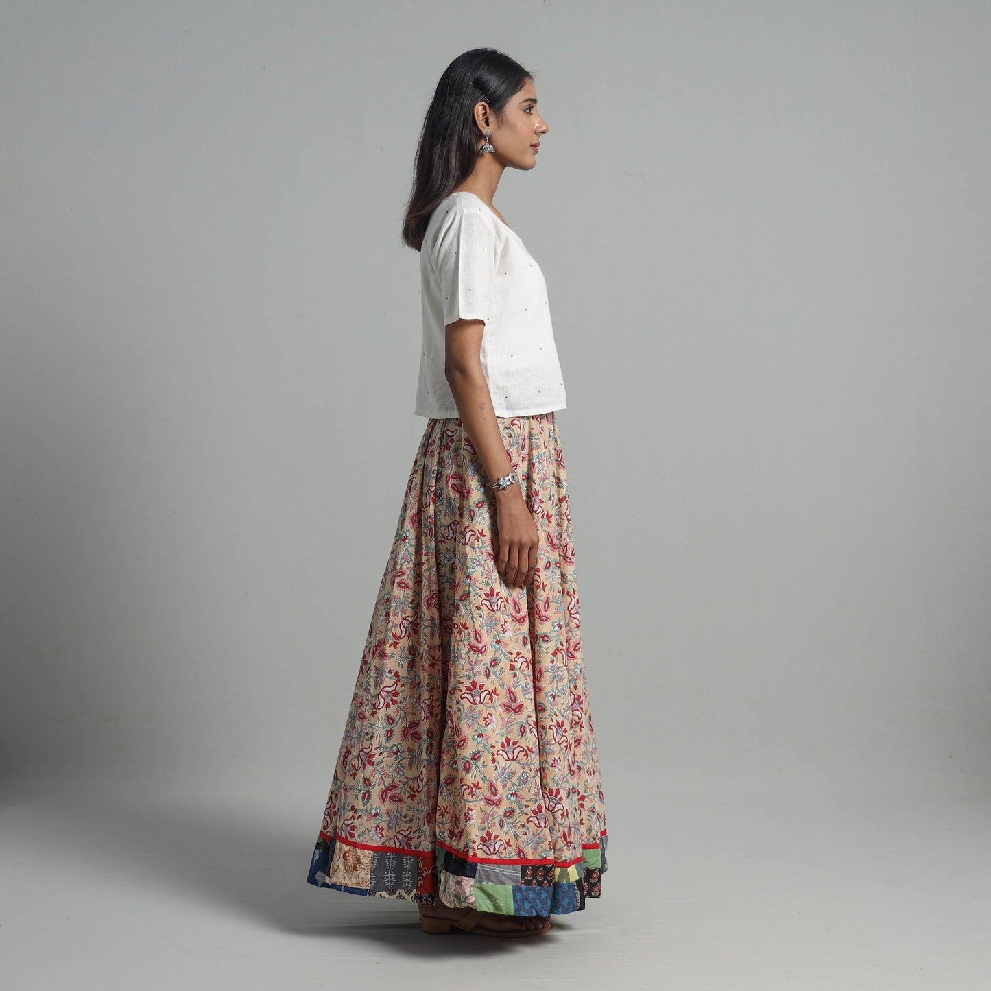 Sanganeri Skirt