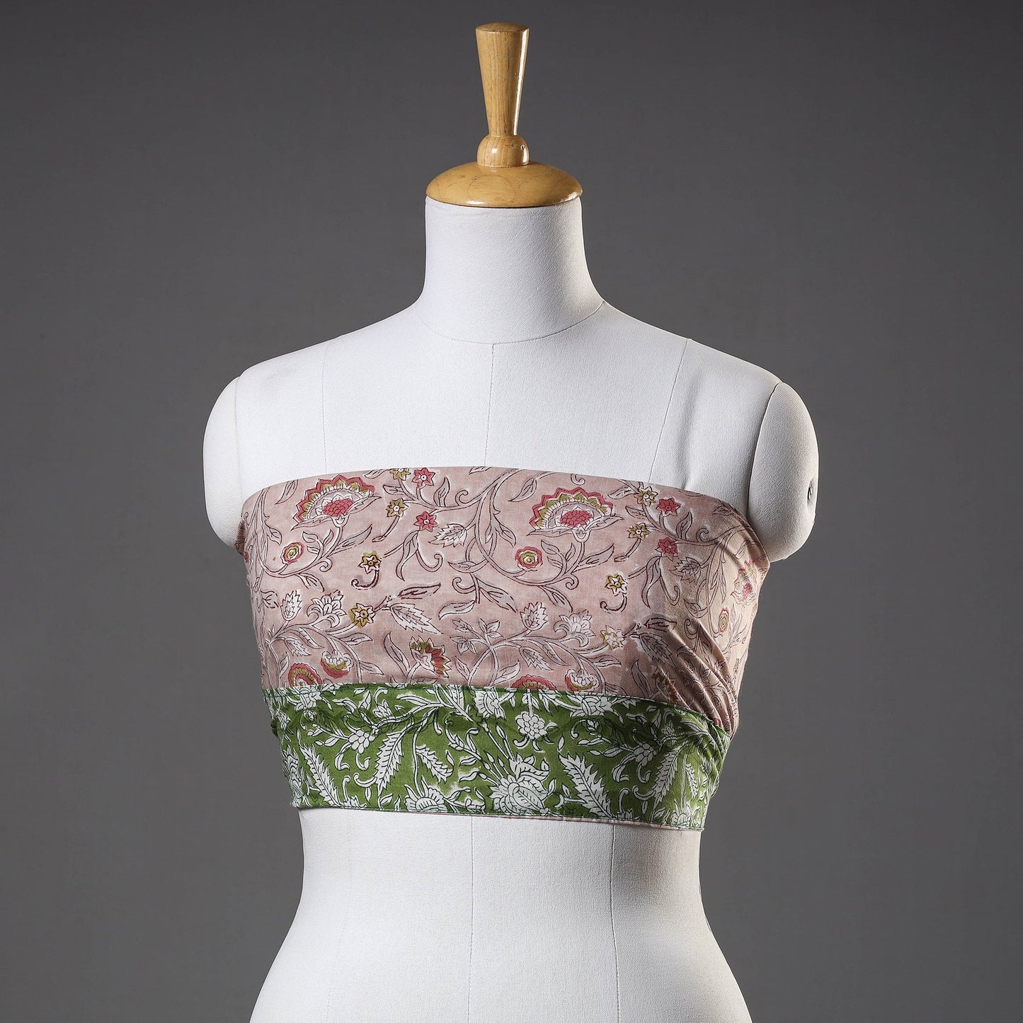 Block Printed Blouse Piece