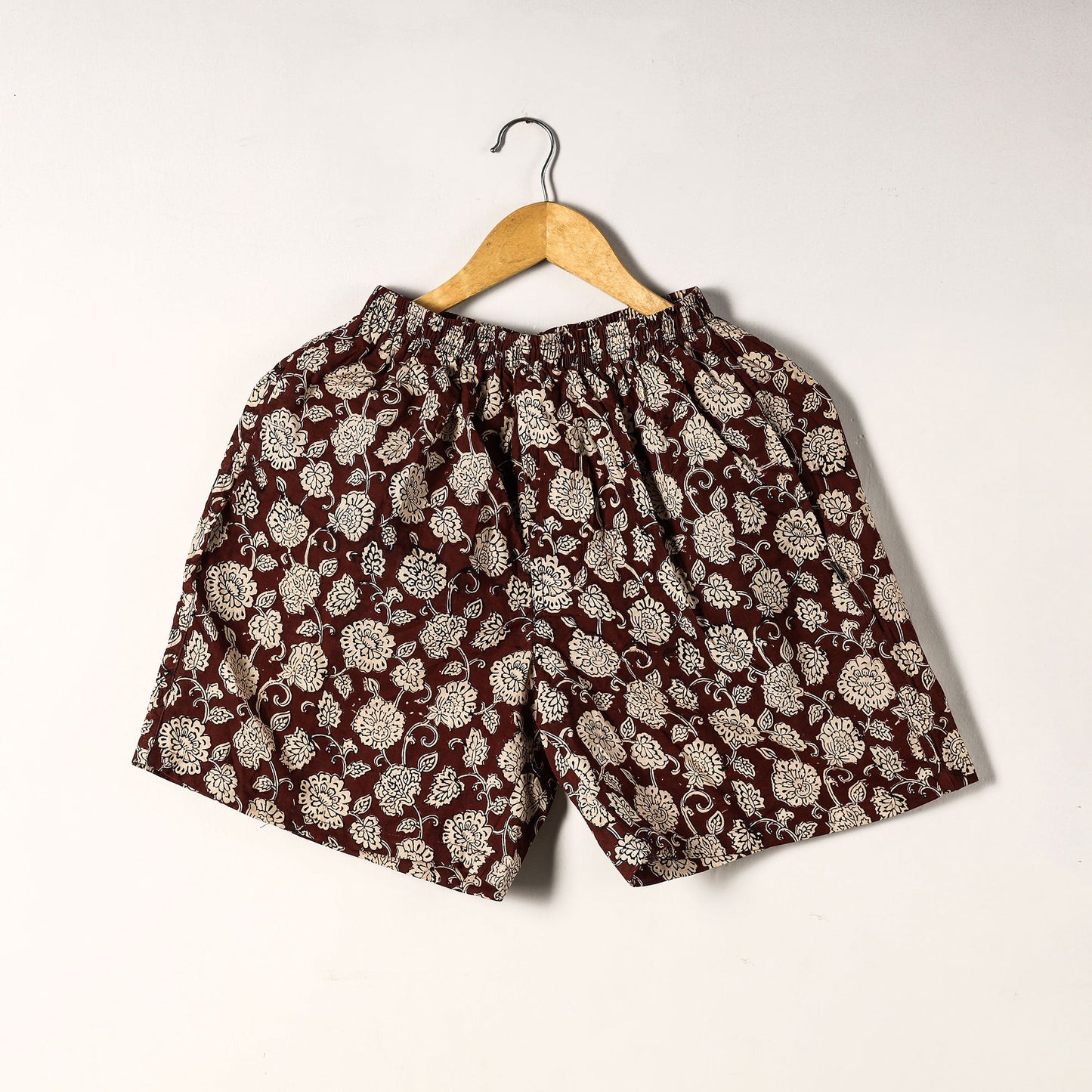 Sanganeri Block Printed Cotton Unisex Boxer/Shorts