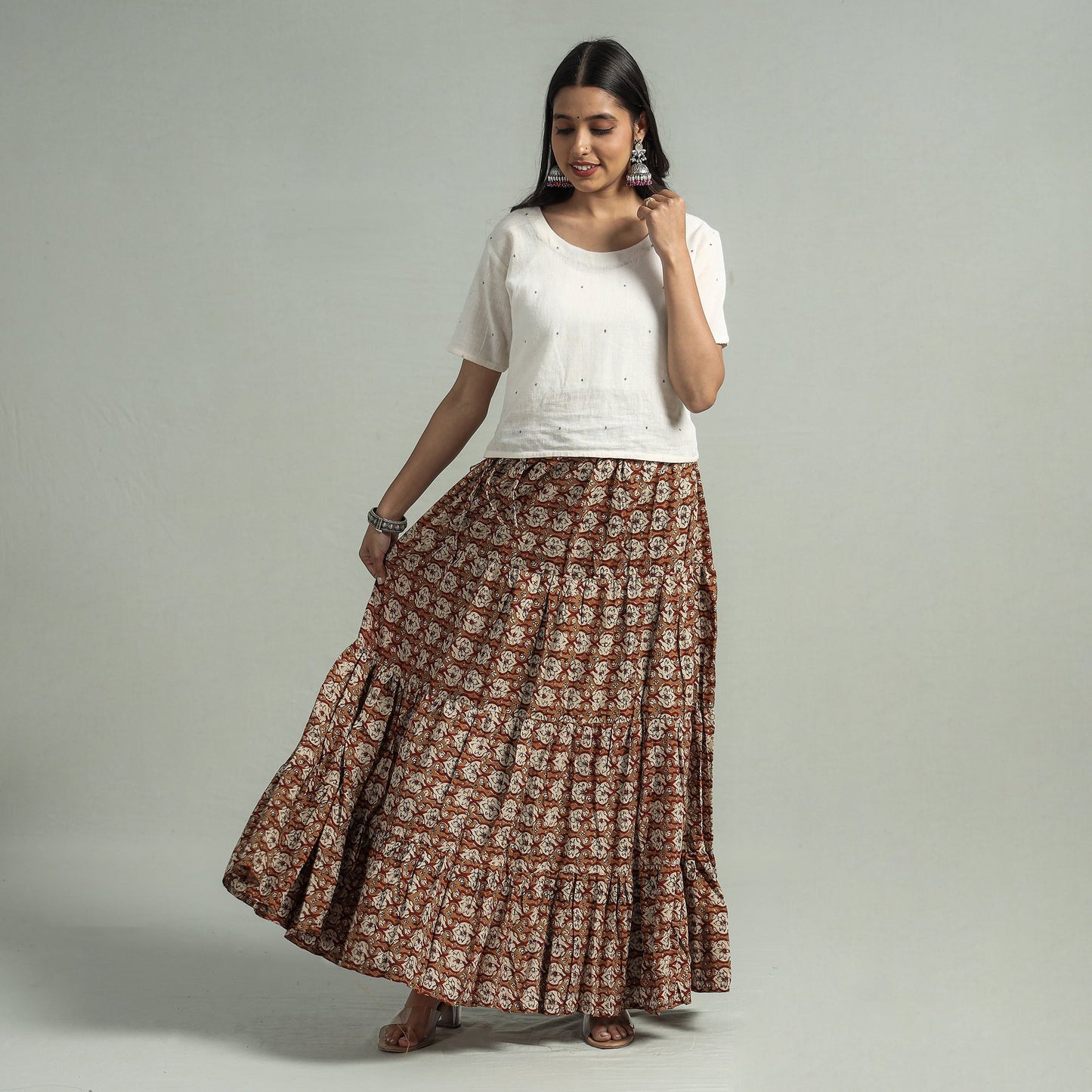 sanganeri long skirt