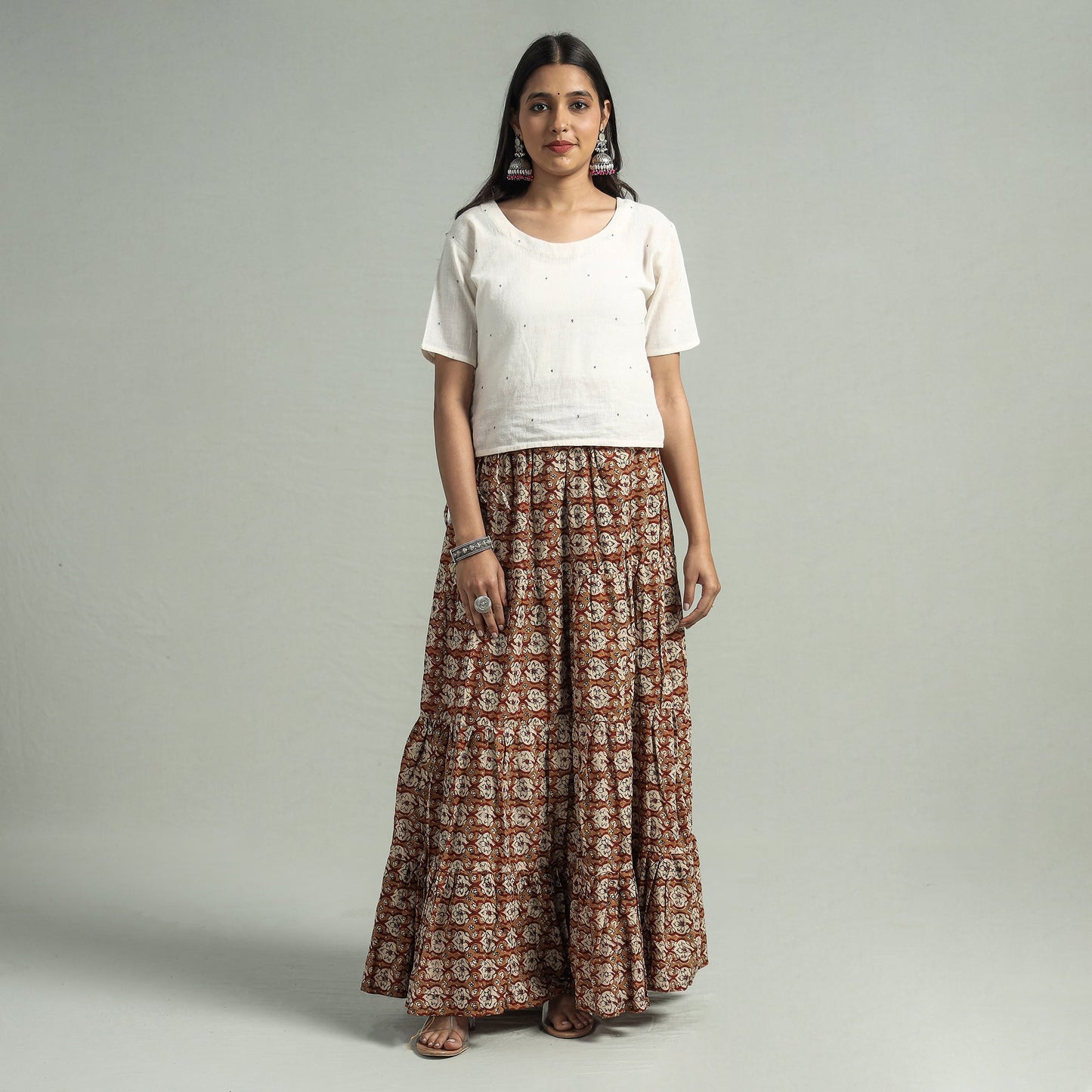 sanganeri long skirt