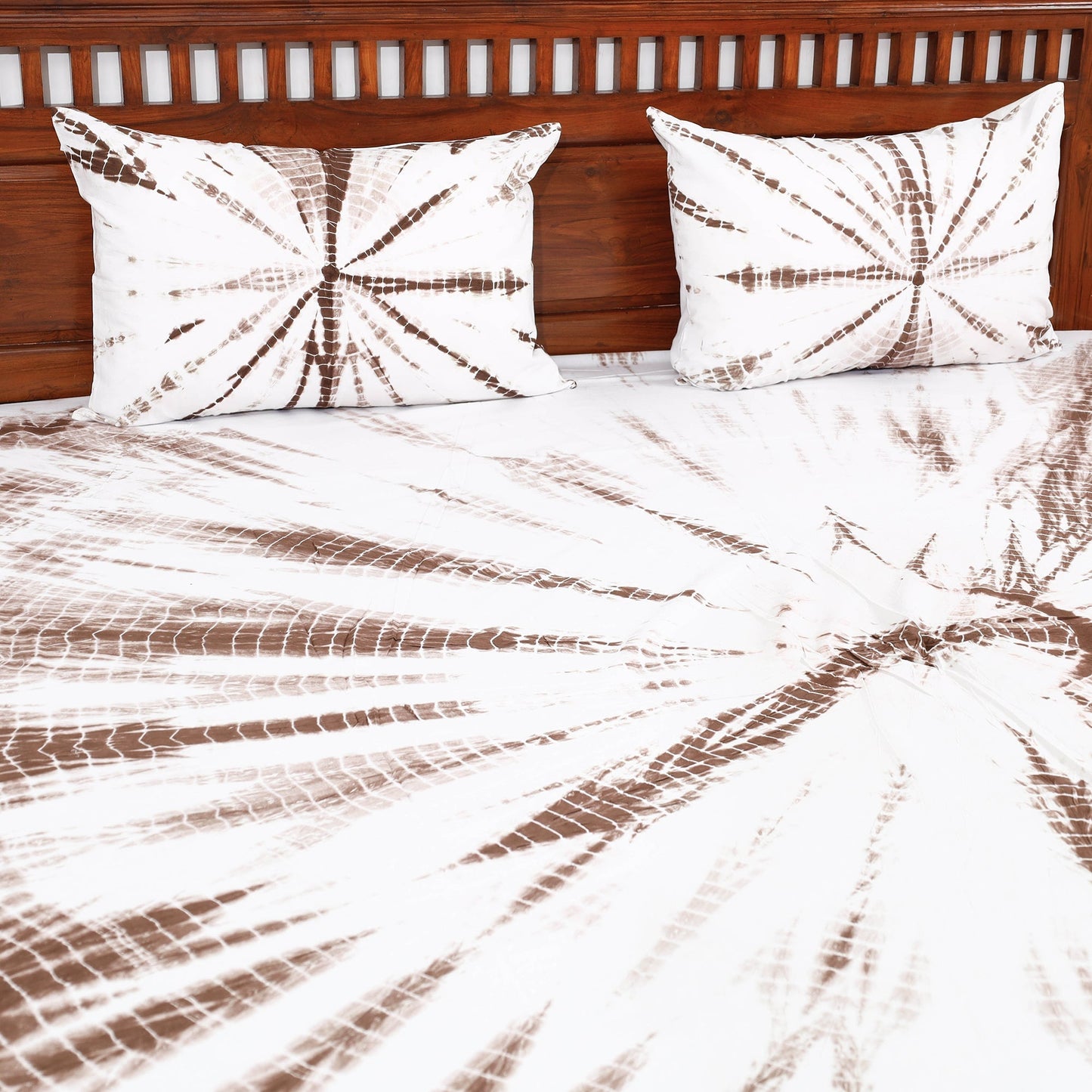 Shibori Double Bed Cover Set