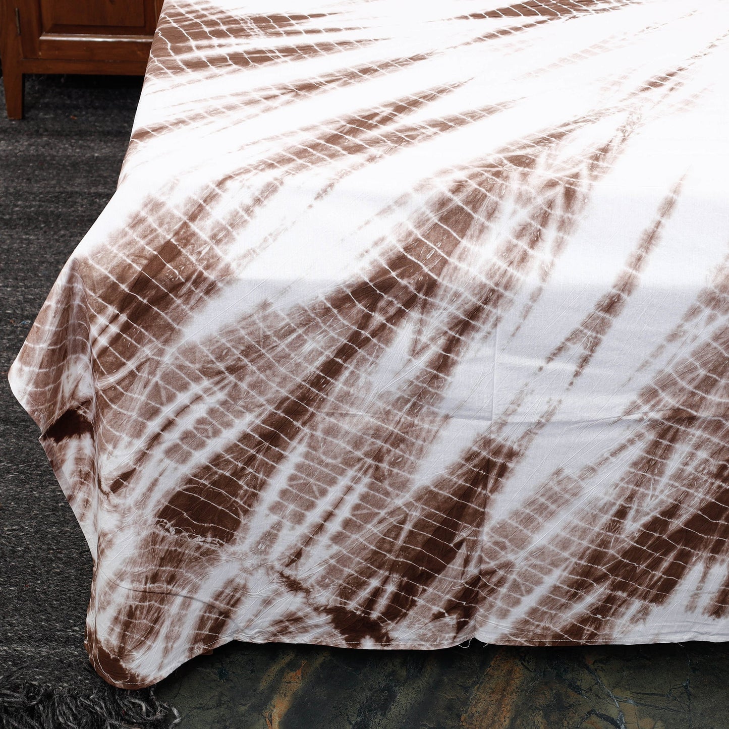 Shibori Double Bed Cover Set