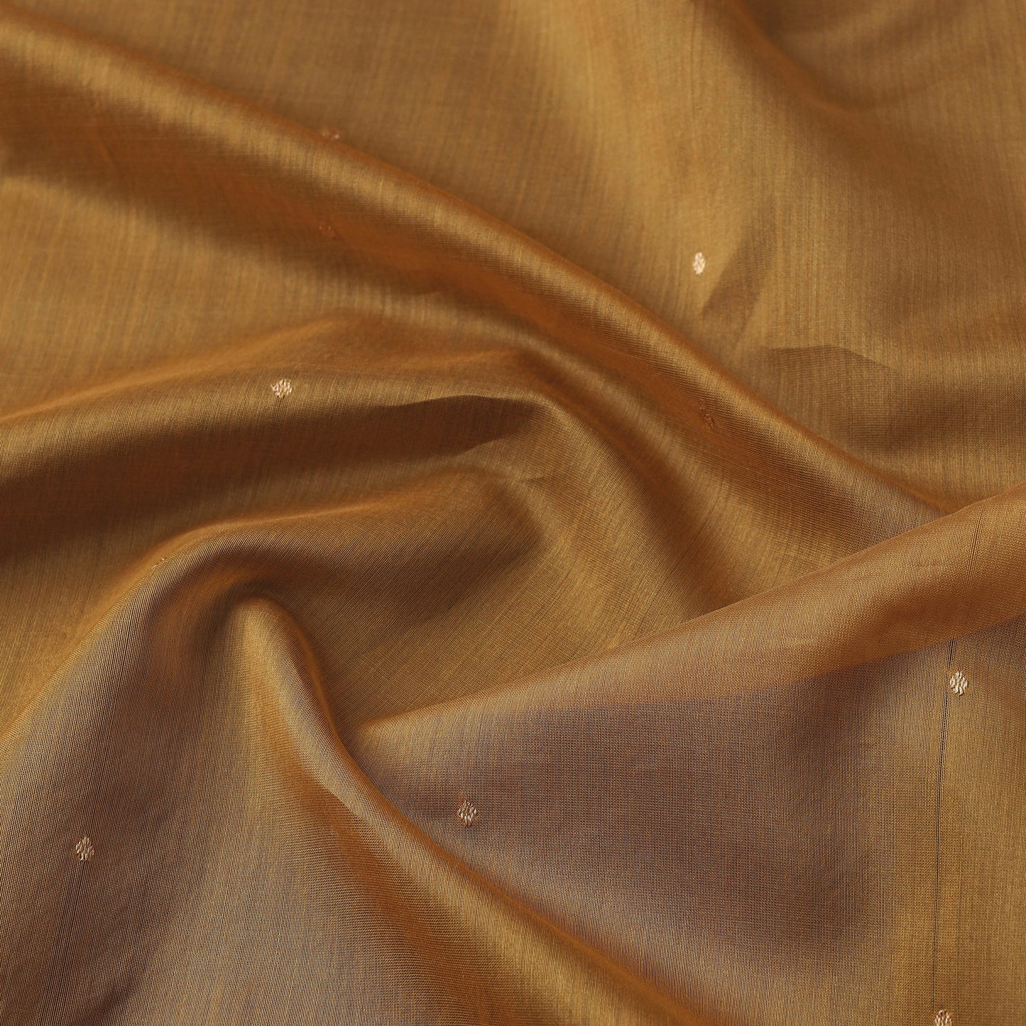 Buy Traditional Chanderi Silk Cotton Handloom Zari Buti Fabric Online at iTokri.com