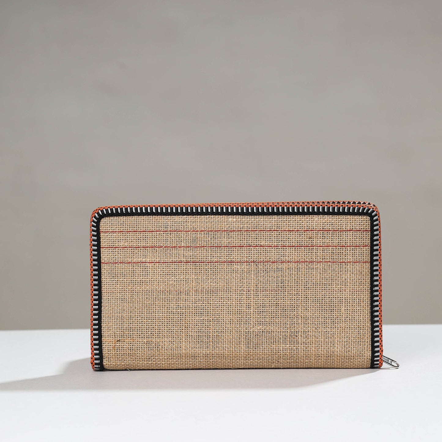 Tribal Hand Embroidered Jute Passport Cover Online at iTokri.com