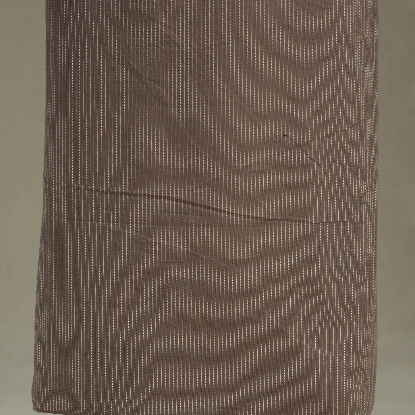 Brown Unstitched Plain Cotton Kurta Material