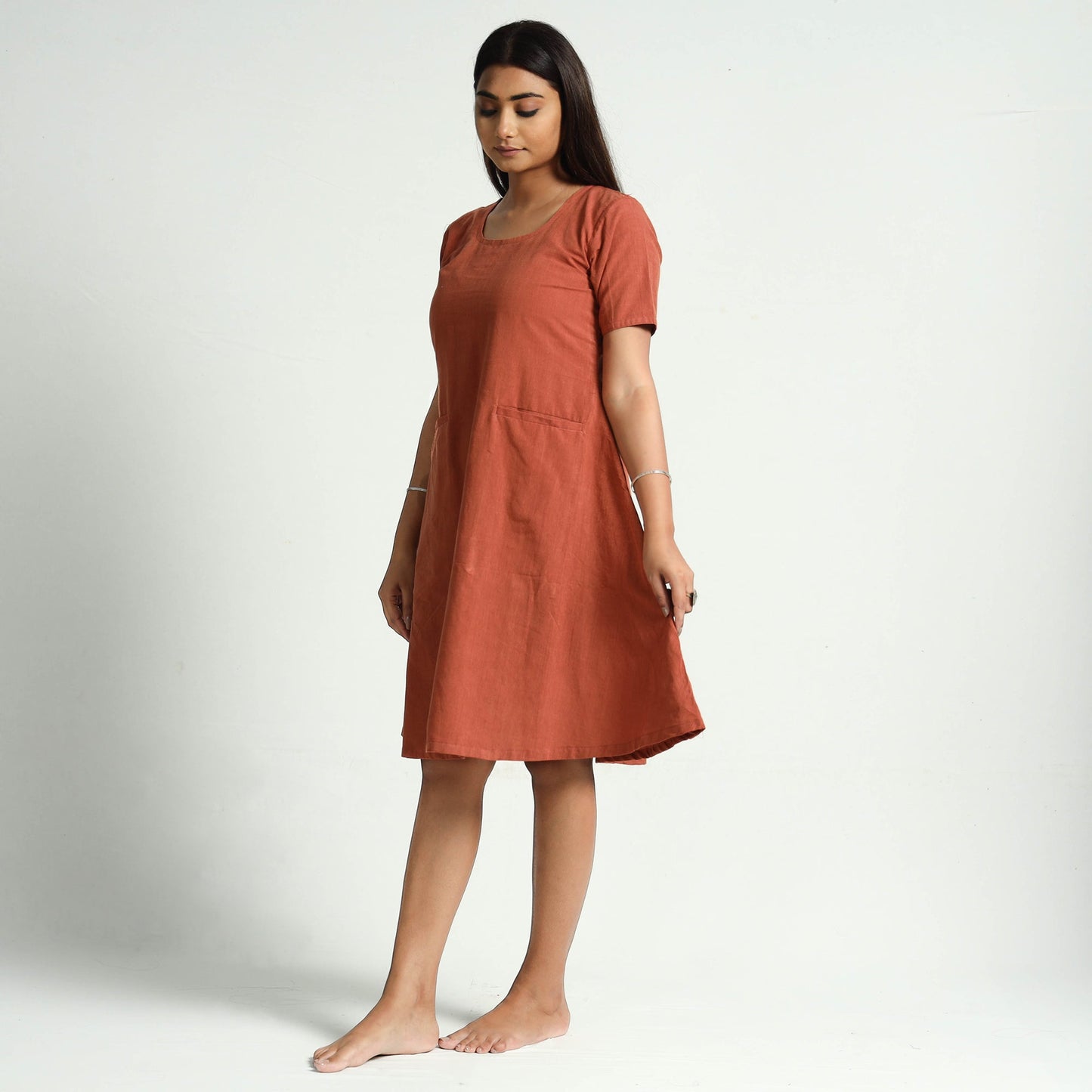 Plain Cotton Dress