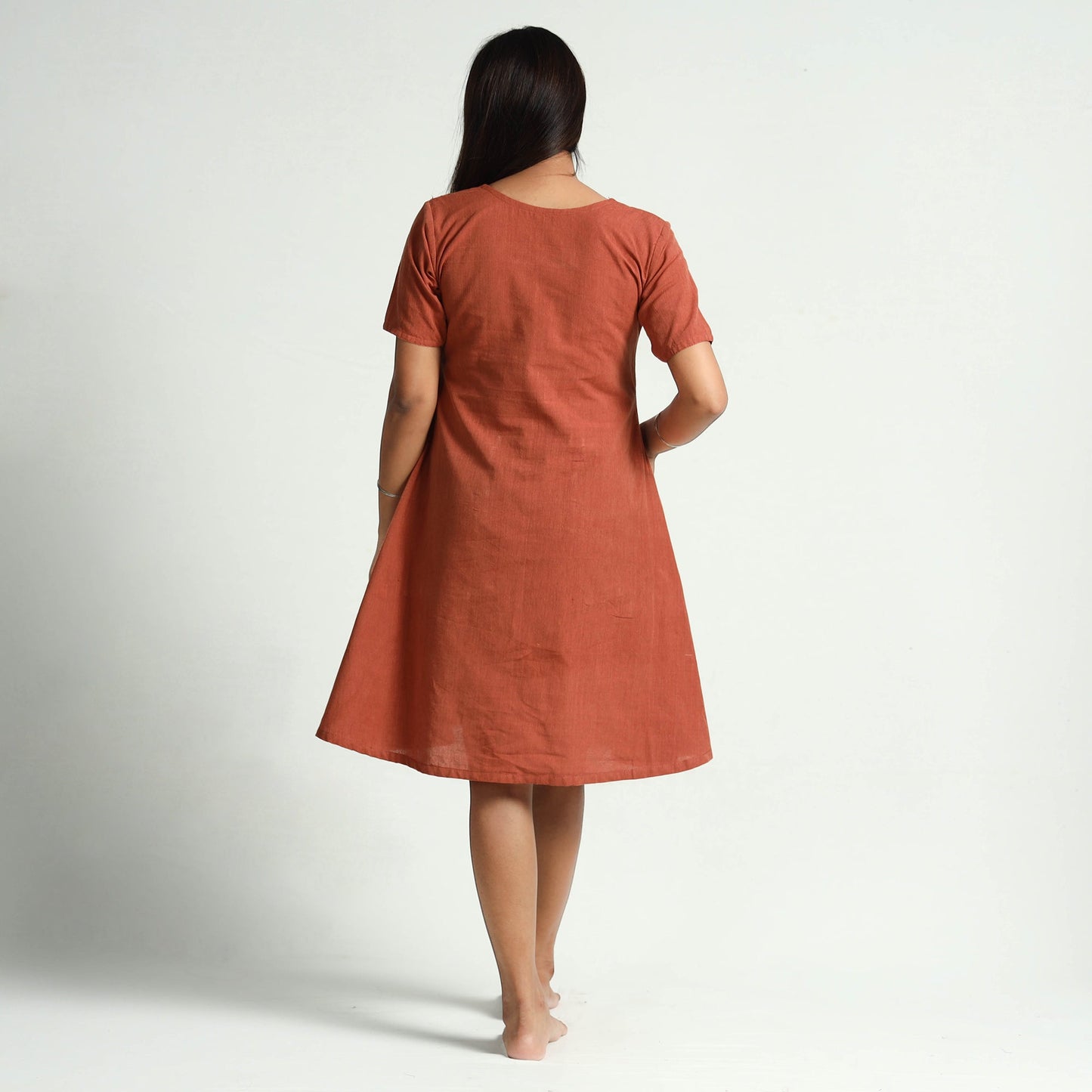 Plain Cotton Dress