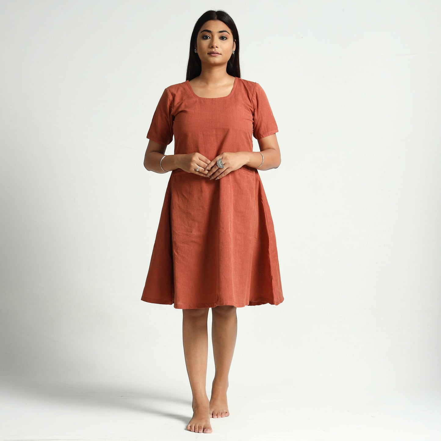Plain Cotton Dress