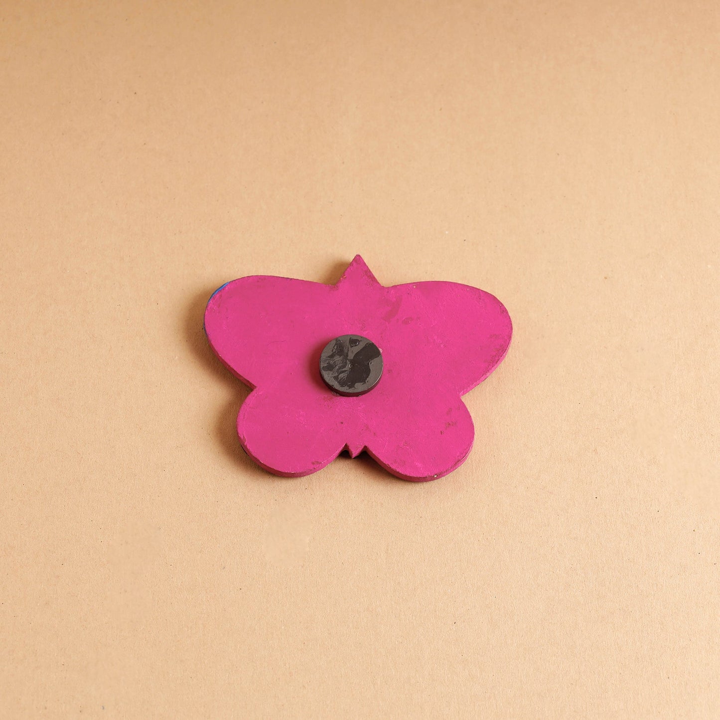 Butterfly - Abstract Pastel Handpainted Wooden Magnet