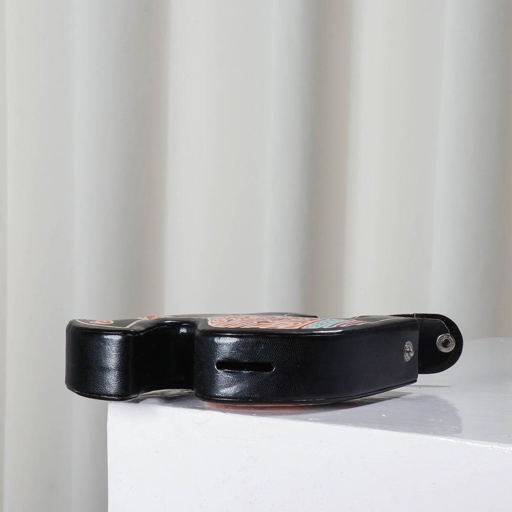 Handcrafted Leather Money Bank