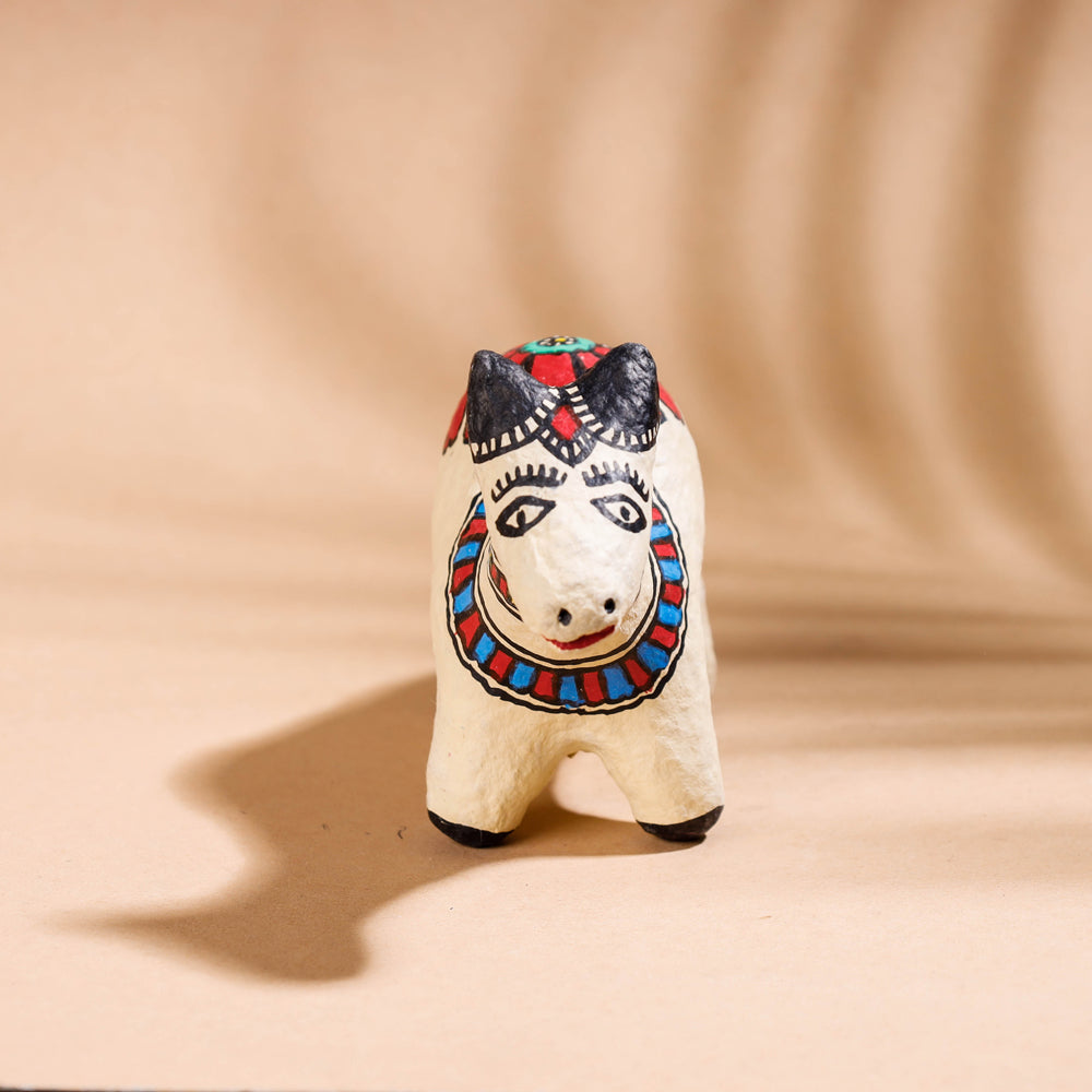 Tortoise - Madhubani Handpainted Paper Mache Home Decor Item