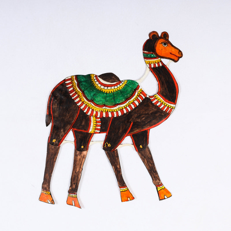 Tholu Bommalata Leather Puppet Wall Hanging l iTokri.com