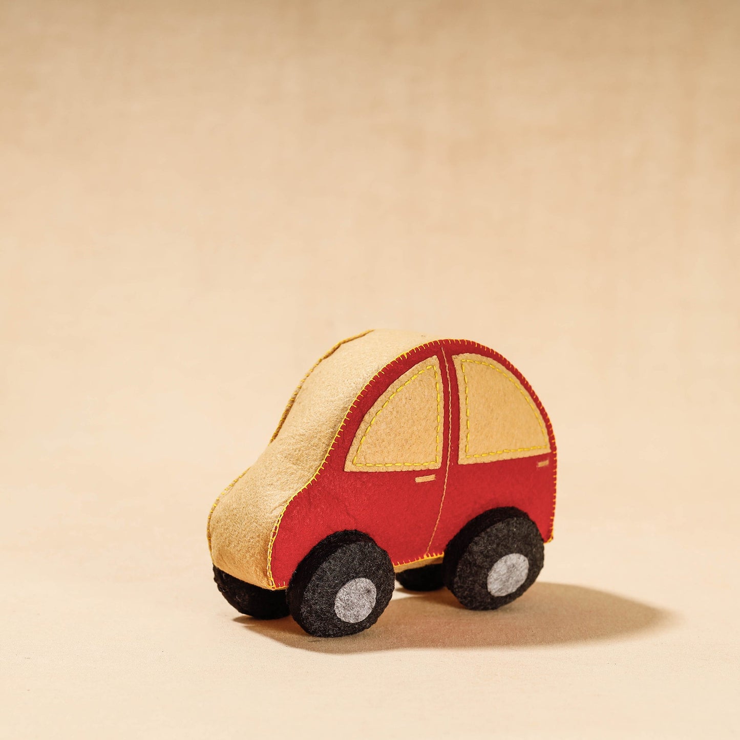 Buy Car - Handmade Felt Work Stuffed Soft Toy (Small)