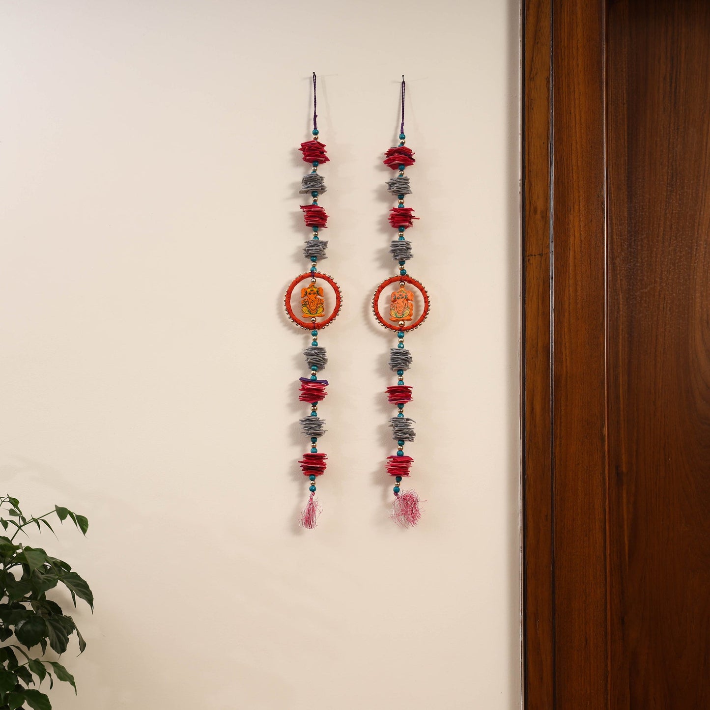Diwali Decor Felt & Beadwork Wall Hangings Online in India