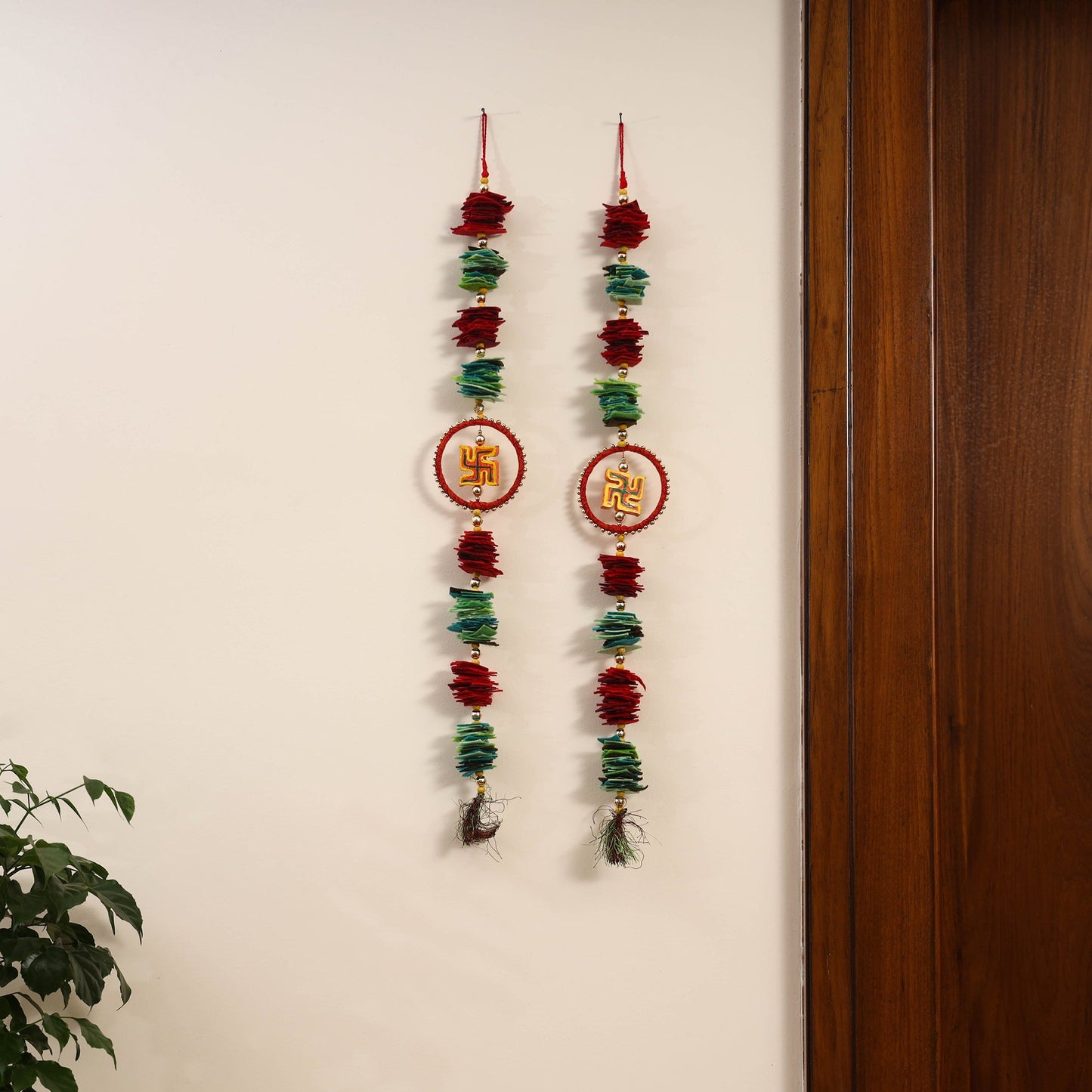 Diwali Decor Felt & Beadwork Wall Hangings Online in India