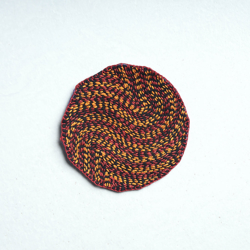 Chandi Mati Tagai Work Cotton Coaster
