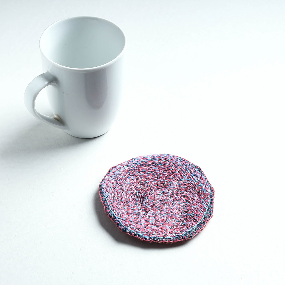 Chandi Mati Tagai Work Cotton Coaster