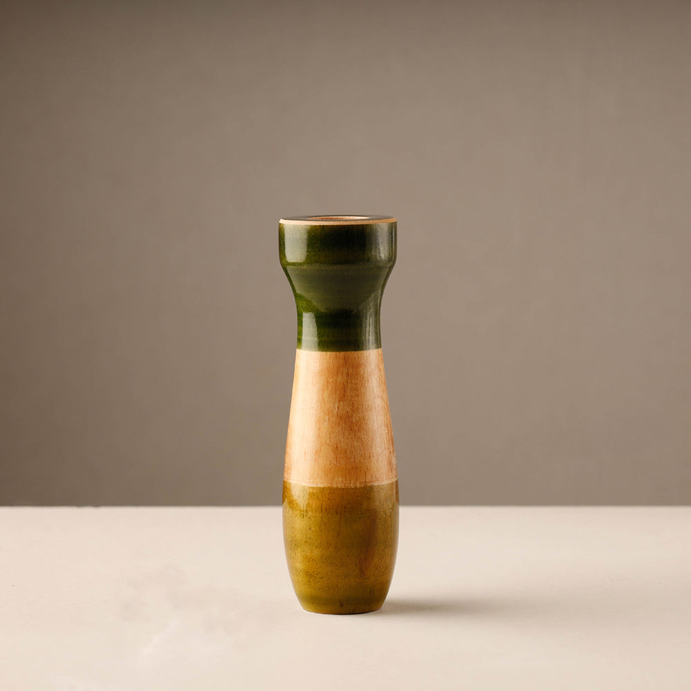 Traditional Channapatna Handmade Wooden Test Tube Vase Online in India