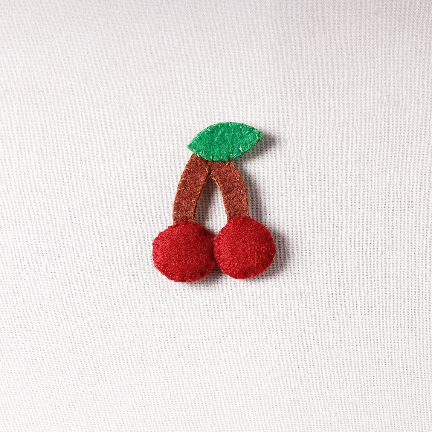 Handmade Felt & Beadwork Magnet