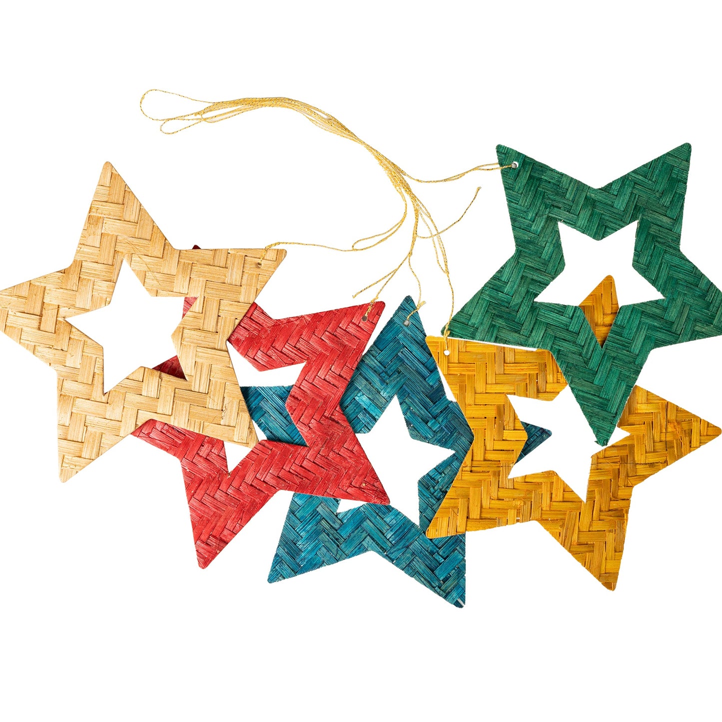 Christmas decor bamboo starry night light (3.5 mtr)