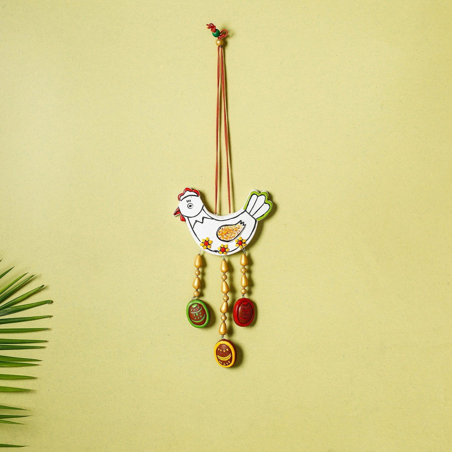 Bishnupur Handpainted Terracotta Wall Hanging