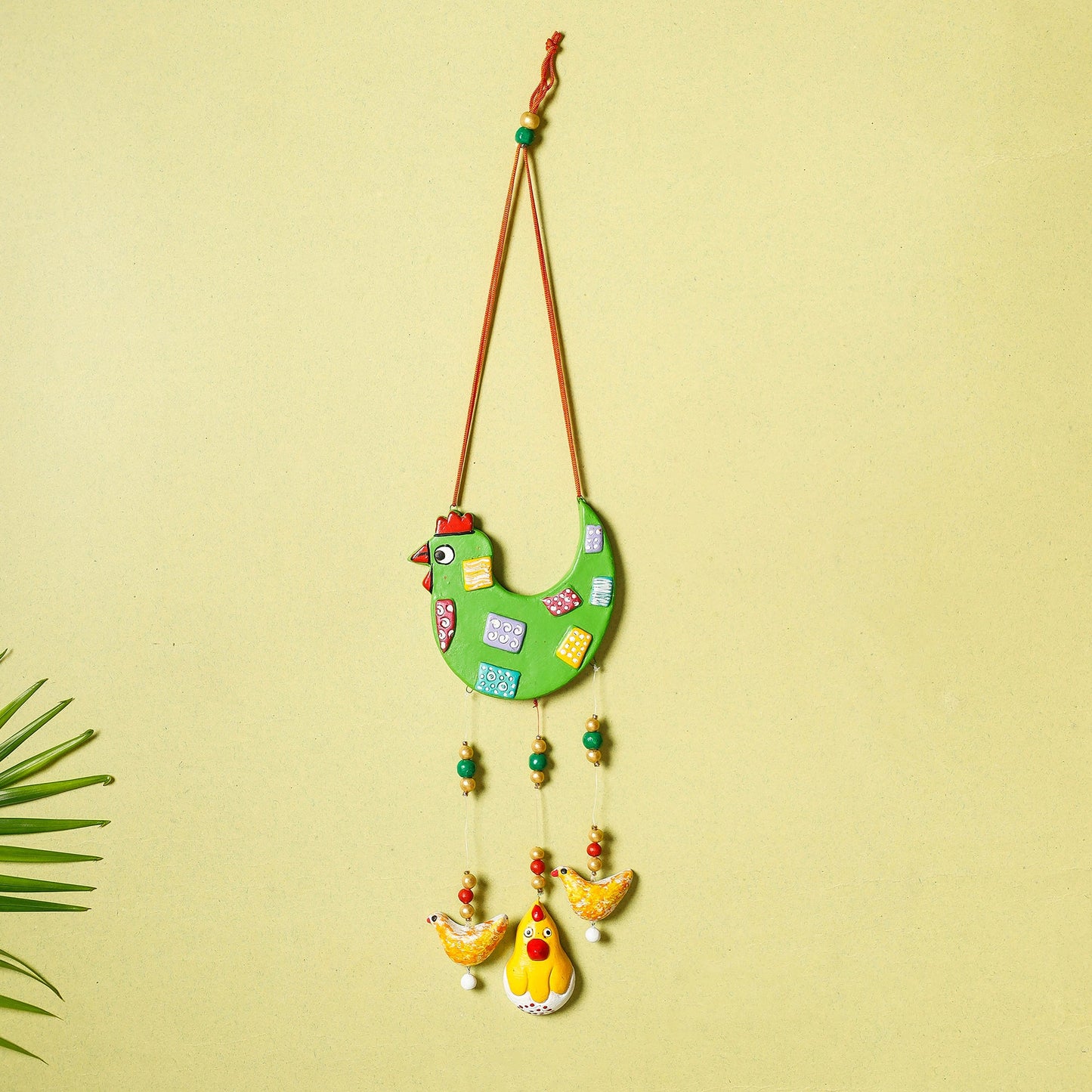 Bishnupur Handpainted Terracotta Wall Hanging