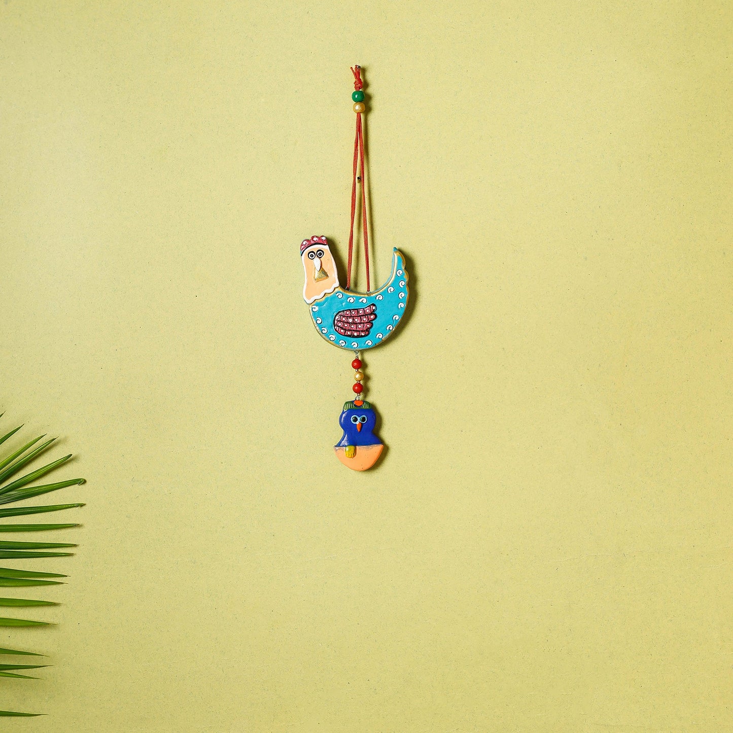 Bishnupur Handpainted Terracotta Wall Hanging