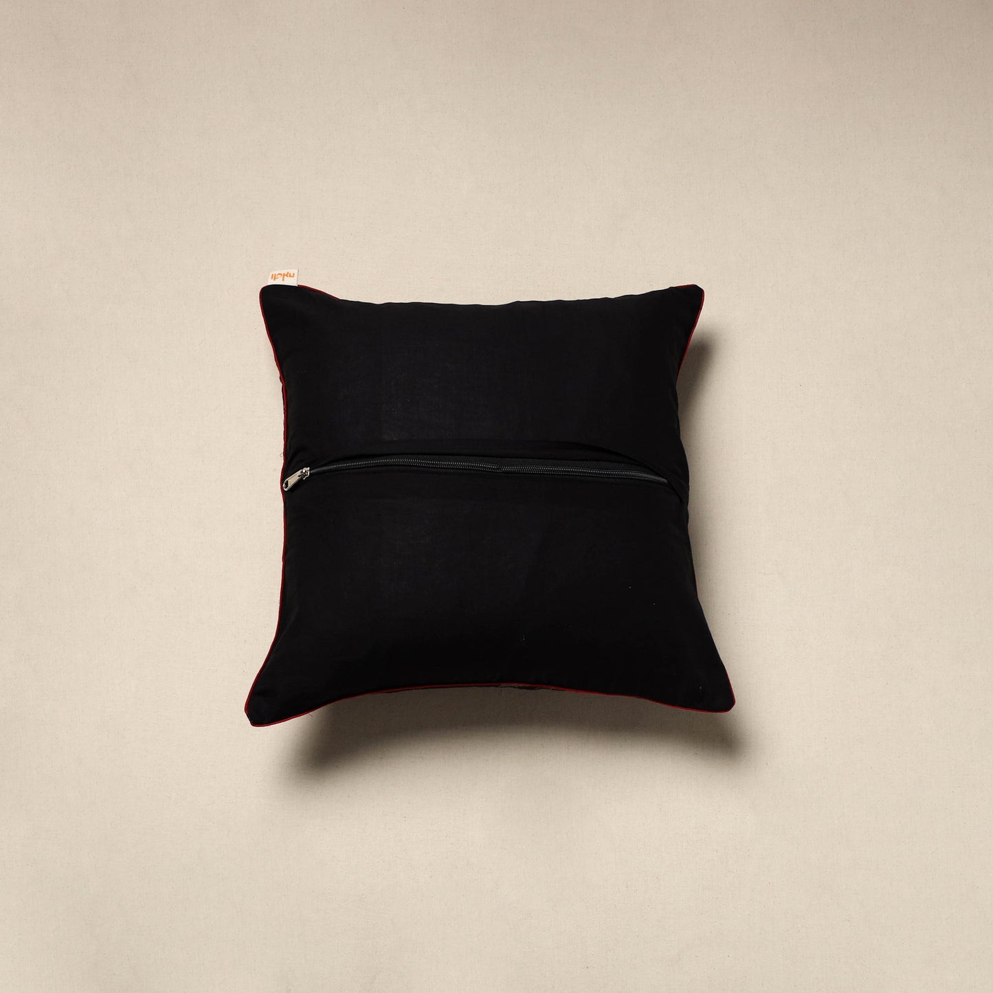 Cotton cushion cover 61 - handcrafted