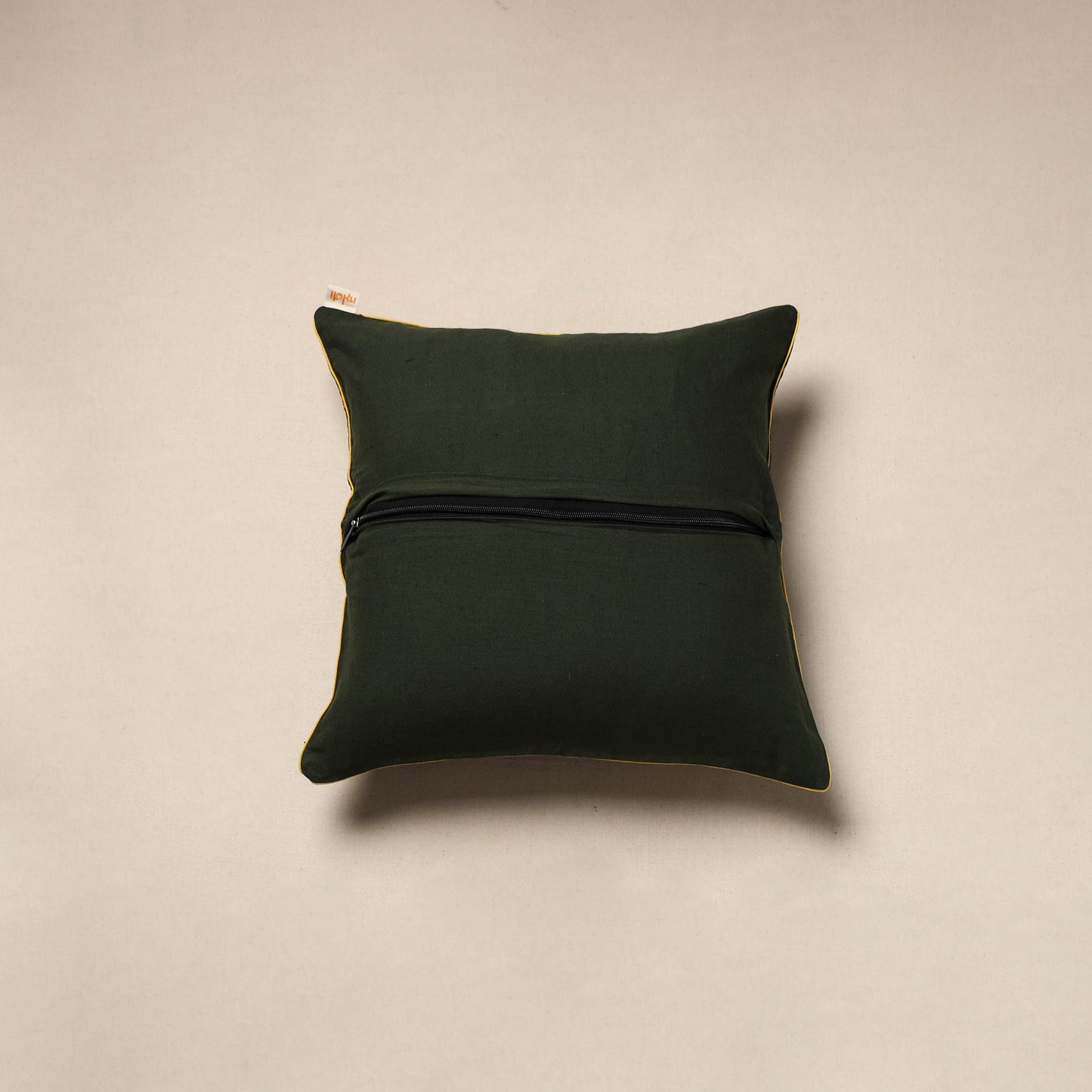Cotton cushion cover 67 - handcrafted