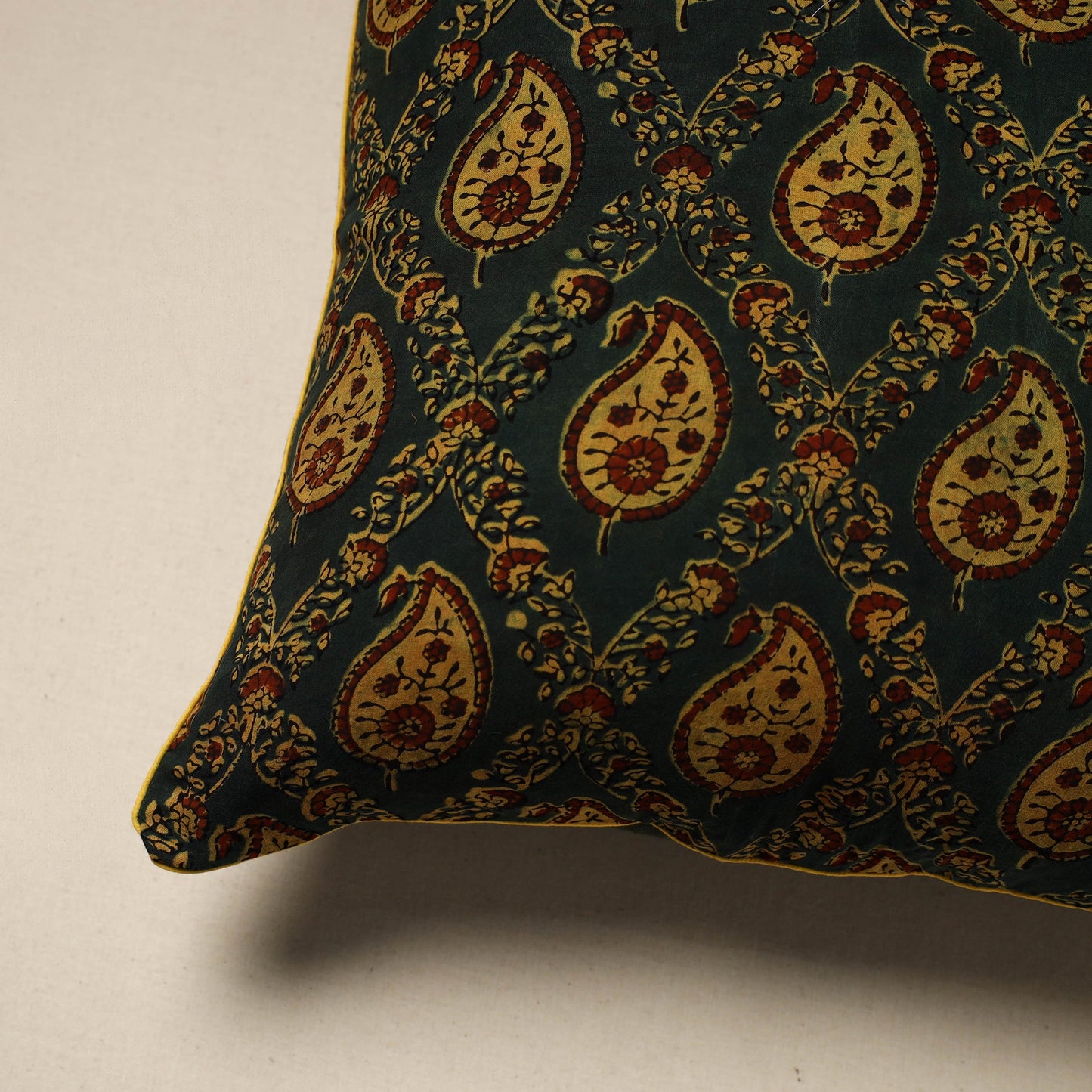 Cotton cushion cover 67 - handcrafted