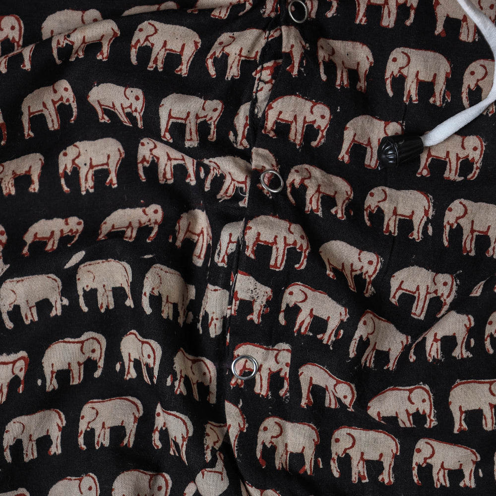 Cotton Handmade Baby Full Sleeves Long Romper/Sleepsuit